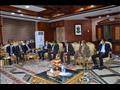 محافظ المنيا يستقبل عددا من القساوسة والمطارنة