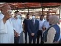 نائب محافظ سوهاج يتفقد مواقف سيارات الأجرة  