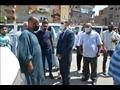 نائب محافظ سوهاج يتفقد مواقف سيارات الأجرة  
