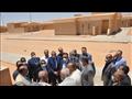 وفد من محافظة الغربية يزور قرى الجذب في الوادي الجديد