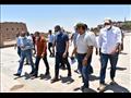 جولة وزير السياحة بمشروع كشف طريق الكباش 