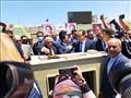 وزير الرياضة يضع حجر أساس استاد النادي المصري