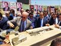 وزير الرياضة يضع حجر أساس استاد النادي المصري