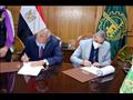 بروتوكول تعاون لإقامة محطة صرف في منطقة الشروق الصناعية بالخانكة