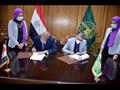 بروتوكول تعاون لإقامة محطة صرف في منطقة الشروق الصناعية بالخانكة