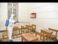 تطهير وتعقيم مقار امتحانات الثانوية العامة باسيوط