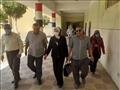 جولة وكيل تعليم بني سويف في المدرسة 