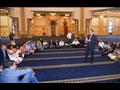 زيارة لأبناء المصريين في الخارج إلى مسجد الفتاح العليم