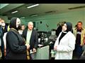 زيارة وزيرة الصناعة  لصندوق دعم صناعة الغزل والمنسوجات 