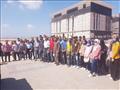 وفد من طلاب كليات الهندسة يتفقد مشروعات مدينة المنصورة الجديدة