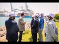 الوفد السوادني يزور ميناء السخنة