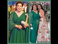 ابنة رجاء الجداوي بفستان والدتها