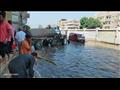المياه تغرق ميدان شبين القناطر بالقليوبية
