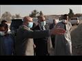 وزير الري ومحافظ بني سويف يتفقدان مخر سيل سنور 