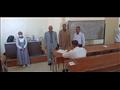 رئيس جامعة أسوان يتفقد سير الامتحانات