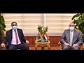 وزير الطيران المدني يلتقي وزير المواصلات الليبي 