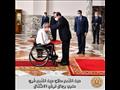تكريم السيسي لأبطال الألعاب البارالمبية