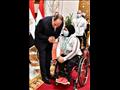 تكريم السيسي لأبطال الألعاب البارالمبية