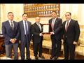 رئيس محكمة النقض يستقبل رئيس جامعة مصر للعلوم 