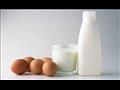 البيض واللبن