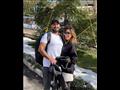 أحمد سعد وزوجته علياء بسيوني 6