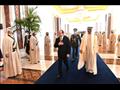 السيسي يشارك في جلسة مباحثات رباعية في قصر الوطن بأبوظبي