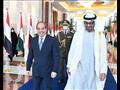 السيسي يشارك في جلسة مباحثات رباعية في قصر الوطن بأبوظبي