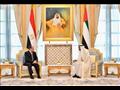 السيسي يشارك في جلسة مباحثات رباعية في قصر الوطن بأبوظبي