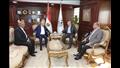 محافظ بني سويف يستقبل وزير التعليم
