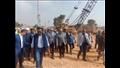 وزير الري ومحافظ أسيوط والسفير الياباني يشهدون احتفالية بدء تطوير قناطر ديروط  (2)