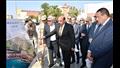 وزير التنمية المحلية ومحافظ أسوان يتفقدان مشروع ممشى أهل مصر 