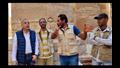 وزيري يتابع أعمال ترميم صالة الأعمدة الكبرى بمعبد الكرنك في الأقصر (5)