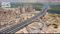 كوبري المنيب بعد توسعته