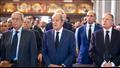 ساويرس وعمرو موسى ومحافظ المركزي والبابا تواضروس في عزاء رؤوف غبور