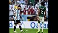 ميسي وعلي البليهي من مباراة السعودية والأرجنتين