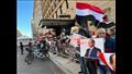 استقبال الجالية المصرية بواشنطن للرئيس السيسي