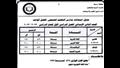 جداول امتحانات الفصل الدراسي الأول للمراحل التعليمية الثلاث بدمياط