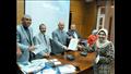 رئيس جامعة بنها يكرم الطلاب الفائزين في المسابقات الثقافية
