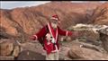 السائح الكندي  خلال رحلة صعوده جبل موسى  (7)