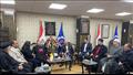 محافظ السويس يلتقي سفير الفاتيكان ورجال الكنيسة
