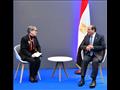 الرئيس السيسي ونجلاء بودن رئيسة حكومة تونس