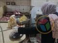 إعدام أغذية فاسدة قبل بيعها للمواطنين في الوادي الجديد