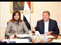 لقاء وزير قطاع الأعمال ووزيرة الهجرة