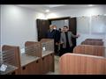 محافظ الوادي الجديد يتفقد أعمال الإنشاءات بجامعة الوادي الجديد  (13)