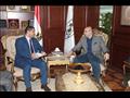 محافظ بني سويف يستقبل رئيس هيئة تعليم الكبار 