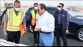 السيسي يتفقد أعمال تطوير طريق القاهرة السويس 