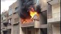 إنقاذ أسرة من حريق شقة