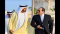 الشيخ محمد بن زايد والرئيس السيسي