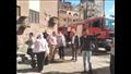 حريق بـ3 شقق سكنية بأسيوط 