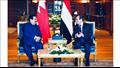 الرئيس السيسي يلتقي ملك البحرين